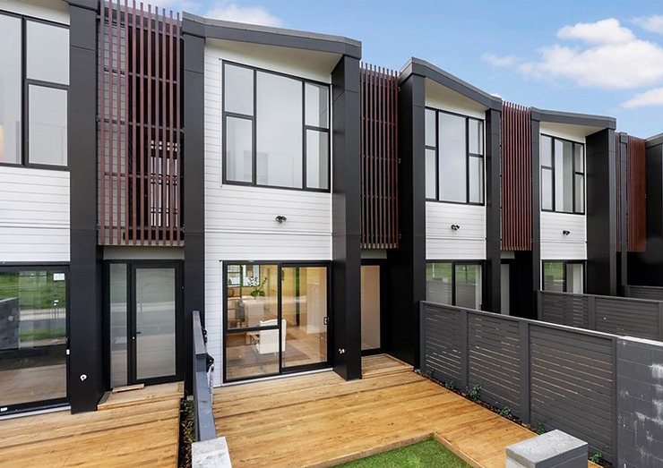 The Grange Park Stage One Townhouses Meeting the Markets architectural design by Portal Studio 1000*750